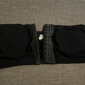 Black Strapless  Bra Top